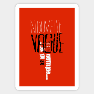 Nouvelle Vague Sticker